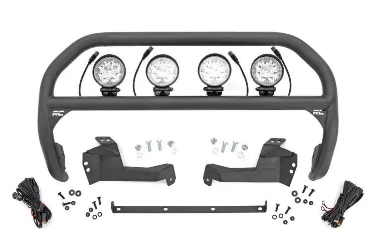 Load image into Gallery viewer, Rough Country | 2021-2023 Ford Bronco Sport 4WD Nudge Bar - 4 Inch Rough LED Lights
