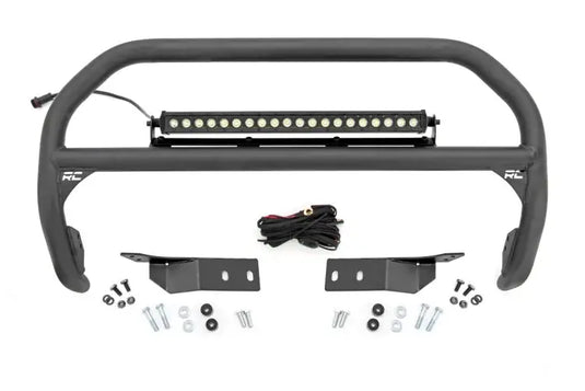 Rough Country | 2007-2021 Toyota Tundra 4WD Nudge Bar - Black Series Light