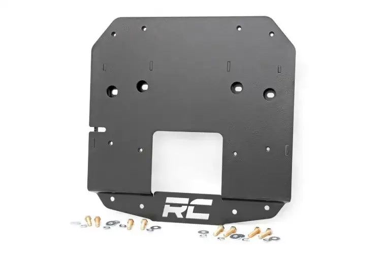 Load image into Gallery viewer, Rough Country | 2018-2023 Jeep Wrangler JL Tire Carrier Relocation Plate
