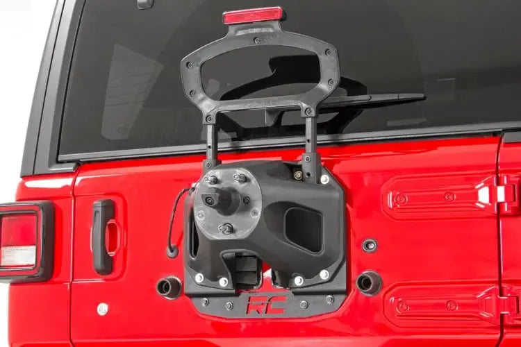 Load image into Gallery viewer, Rough Country | 2018-2023 Jeep Wrangler JL Tire Carrier Relocation Plate
