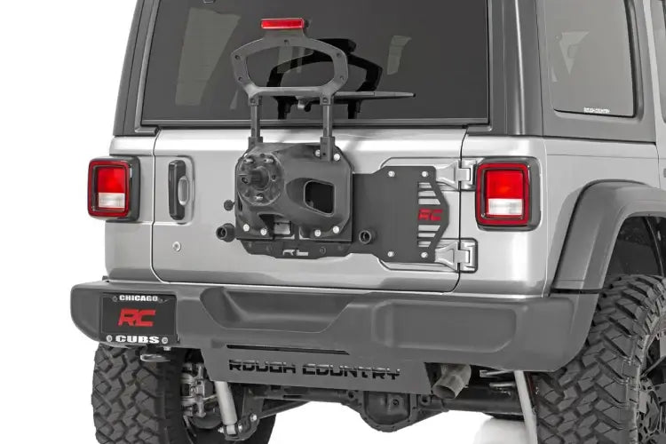 Load image into Gallery viewer, Rough Country | 2018-2024 Jeep Wrangler JL / Wrangler 4XE 4WD Tailgate Reinforcement
