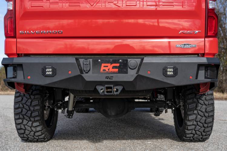 Load image into Gallery viewer, Rough Country | 2019-2022 Chevrolet Silverado 1500 2WD / 4WD Rear LED Bumper
