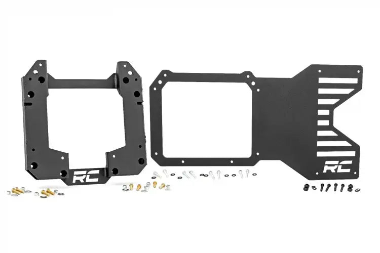 Load image into Gallery viewer, Rough Country | 2021-2023 Ford Bronco 4WD Spare Tire Relocation - Relocation &amp; Reinforcement Bracket
