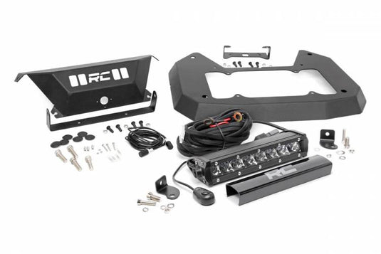 Rough Country | 2018-2023 Jeep Wrangler JL 4WD Spare Tire Carrier Delete Kit Without Light Kit | 10560