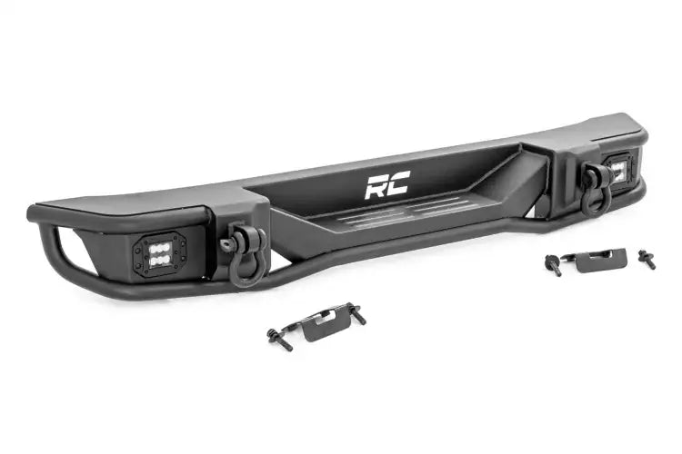 Load image into Gallery viewer, Rough Country | 2007-2018 Jeep Wrangler JK 4WD Tubular Rear Bumper
