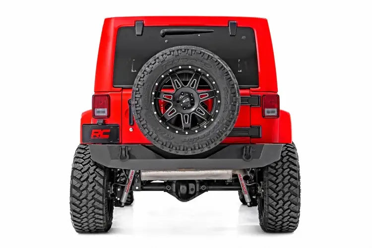 Load image into Gallery viewer, Rough Country | 2007-2018 Jeep Wrangler JK Full Width Rear Bumper
