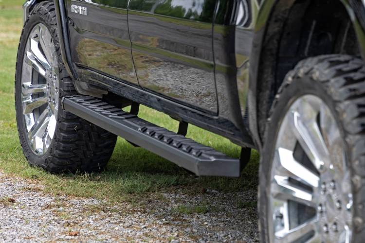 Load image into Gallery viewer, Rough Country | 2019-2024 Dodge Ram 1500 / 2021-2024 TRX BA2 Running Boards
