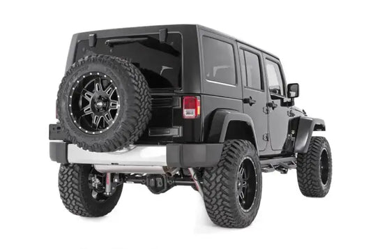 Rough Country | 2007-2018 Jeep Wrangler JK 4WD 4 Door Wheel To Wheel Nerf Steps