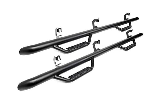 Rough Country | 2007-2021 Toyota Tundra Double Cab 2WD / 4WD Nerf Steps (Cab Length) | RCT0777QC