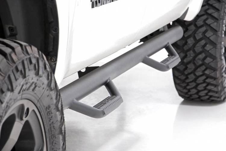 Load image into Gallery viewer, Rough Country | 2007-2021 Toyota Tundra Double Cab 2WD / 4WD Nerf Steps (Cab Length) | RCT0777QC
