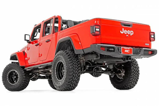 Rough Country | 2020-2024 Jeep Gladiator JT 4WD Wheel To Wheel Nerf Steps