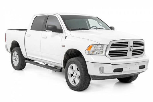 Rough Country | 2010-2023 Dodge Ram 2500 / 3500 Crew Cab Black Oval Nerf Steps