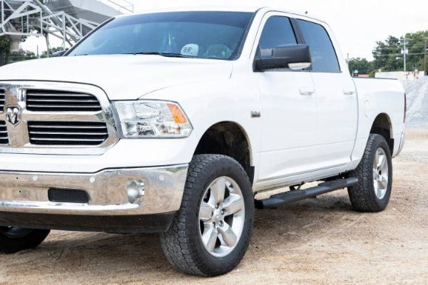 Load image into Gallery viewer, Rough Country | 2010-2023 Dodge Ram 2500 / 3500 Crew Cab Black Oval Nerf Steps
