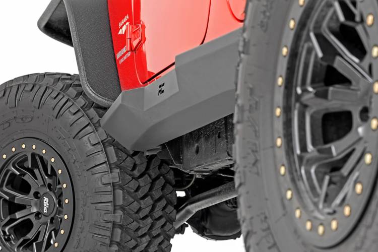 Load image into Gallery viewer, Rough Country | 2007-2018 Jeep Wrangler JK Unlimited 4 Door Heavy Duty Rock Sliders
