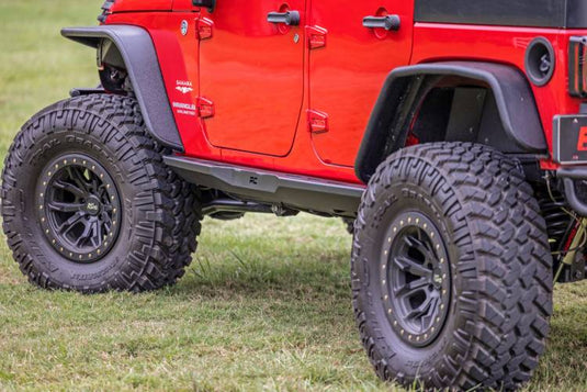 Rough Country | 2007-2018 Jeep Wrangler JK Unlimited 4 Door Heavy Duty Rock Sliders