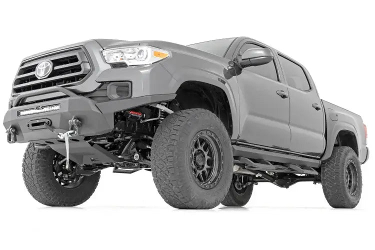 Load image into Gallery viewer, Rough Country | 2005-2023 Toyota Tacoma Double Cab SR2 Adjustable Aluminum Steps
