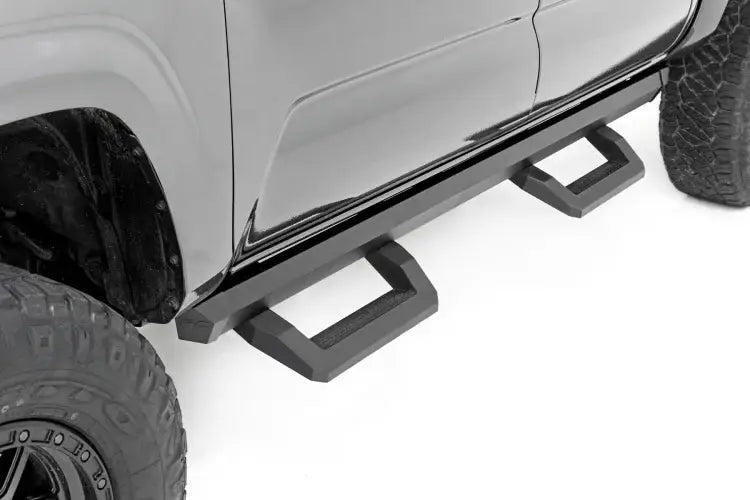 Load image into Gallery viewer, Rough Country | 2005-2023 Toyota Tacoma Double Cab SR2 Adjustable Aluminum Steps
