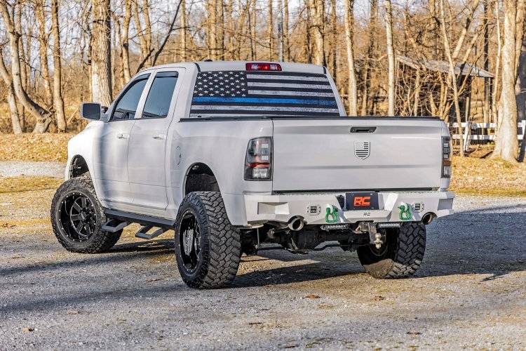 Load image into Gallery viewer, Rough Country | Dodge Ram 1500 / 2500 / 3500 Crew Cab 2WD / 4WD SR2 Adjustable Aluminum Steps | 32001
