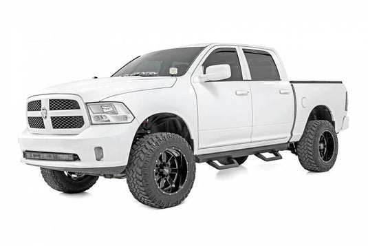 Rough Country | Dodge Ram 1500 / 2500 / 3500 Crew Cab 2WD / 4WD SR2 Adjustable Aluminum Steps | 32001