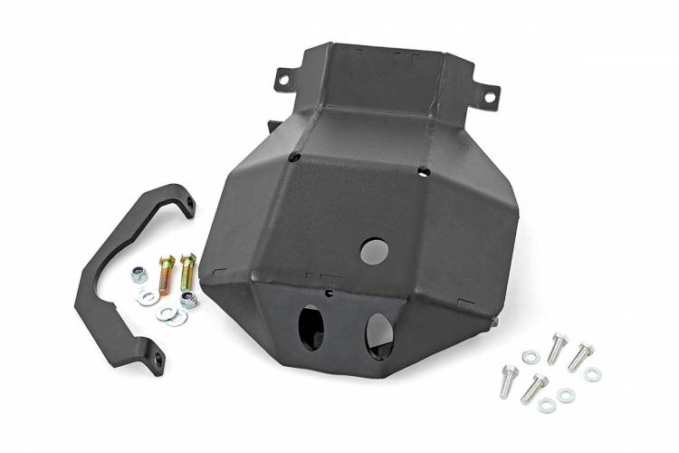 Load image into Gallery viewer, Rough Country | 2018-2023 Jeep Wrangler JL / Wrangler 4XE M186 Differential Skid Plate | 10623
