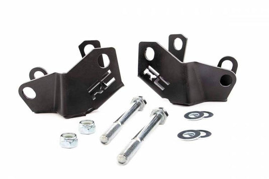 Rough Country | 2018-2023 Jeep Wrangler JL / Wrangler 4XE 4WD Rear Lower Control Arm Skid Plate Kit | 10589