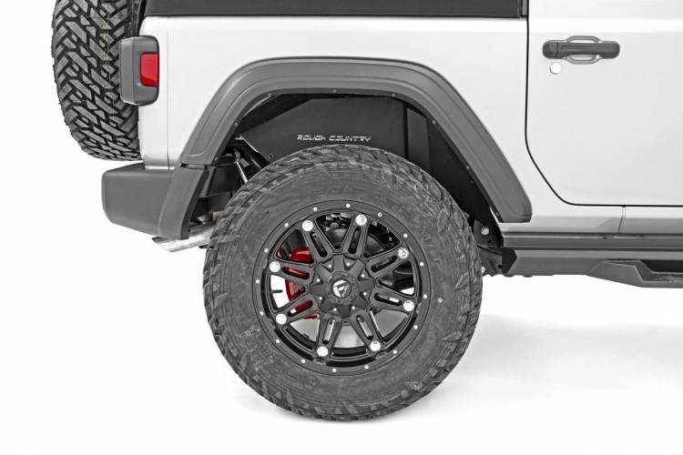 Load image into Gallery viewer, Rough Country | 2018-2024 Jeep Wrangler JL 4WD Front Inner Fenders
