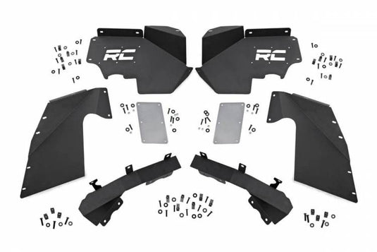 Rough Country | 2007-2018 Jeep Wrangler JK 4WD Front Inner Fenders (Only For Vertex Shocks)