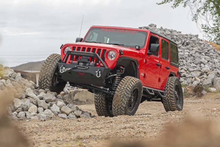 Load image into Gallery viewer, Rough Country | 2018-2024 Jeep Wrangler JL / Wrangler 4XE 4WD Fender Delete Kit
