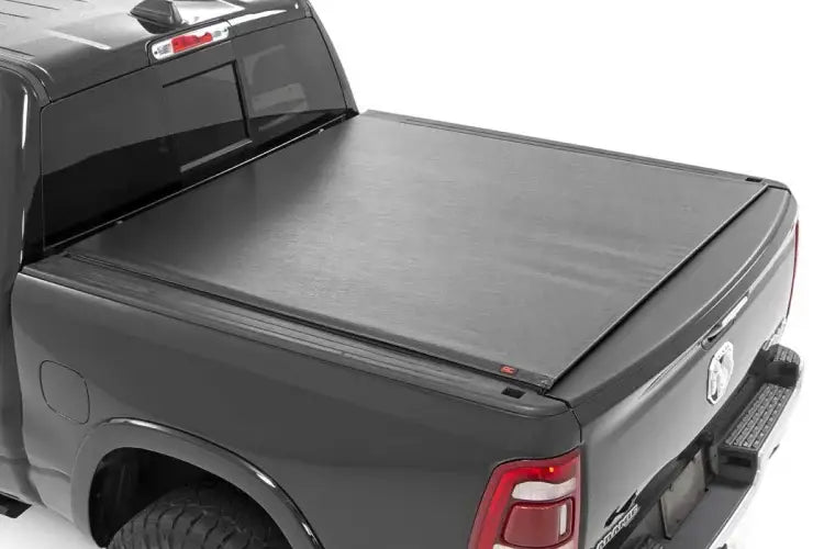 Load image into Gallery viewer, Rough Country | Dodge Ram 1500 / 2500 6 Foot 4 Inch Soft Roll Up Bed Cover
