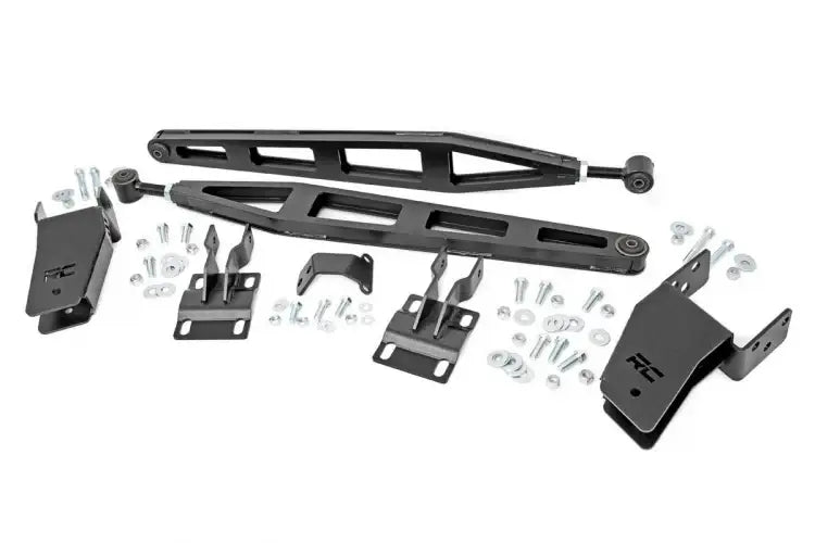 Load image into Gallery viewer, Rough Country | 2008-2016 Ford Super Duty Traction Bar Kit - 4.5 Inch To 6 Inch Lift Height (Inverted U-Bolt Position)
