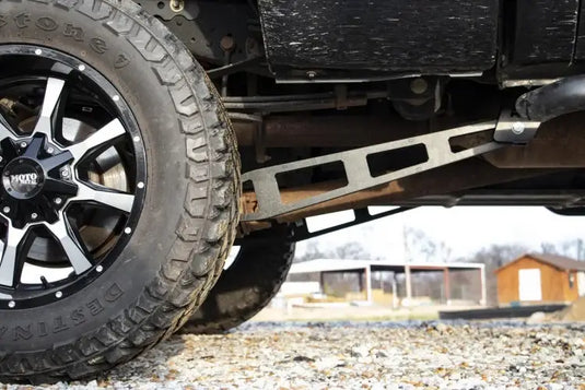 Rough Country | 2008-2016 Ford Super Duty Traction Bar Kit - 0 Inch To 3 Inch Lift Height (Stock U-Bolt Position)