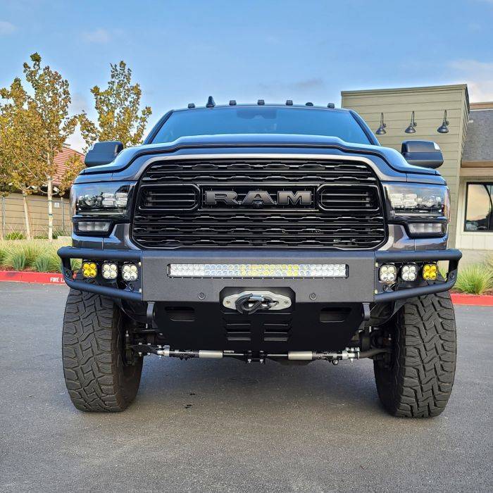 Chassis Unlimited | 2019-2024 Dodge Ram 2500 / 3500 Diablo Front Winch ...