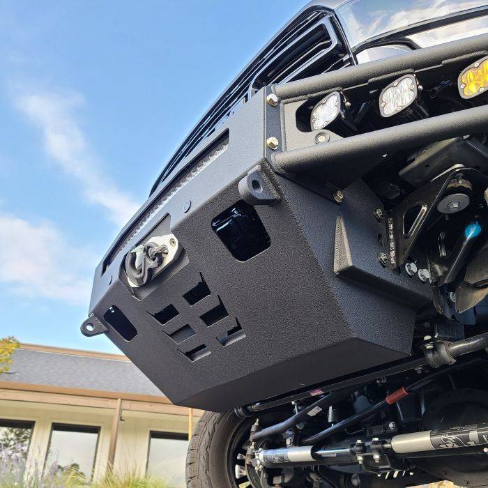 Load image into Gallery viewer, Chassis Unlimited | 2019-2024 Dodge Ram 2500 / 3500 Diablo Front Winch Bumper
