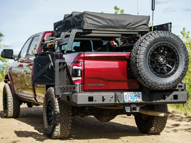 Load image into Gallery viewer, Chassis Unlimited | 2010-2022 Dodge Ram 2500 / 3500 High Clearance Dual Swing Out Rear Bumper
