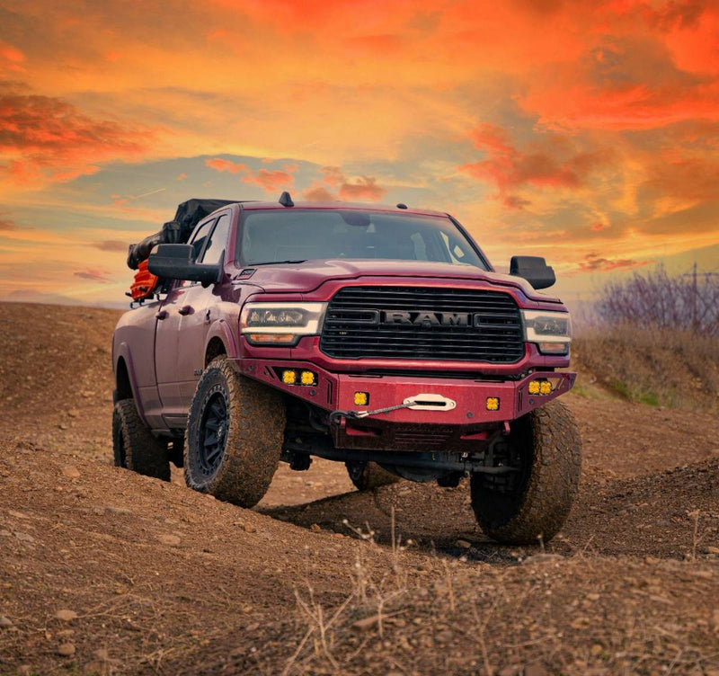 Load image into Gallery viewer, Chassis Unlimited | 2019-2024 Dodge Ram 2500 / 3500 Octane Series Front Winch Bumper
