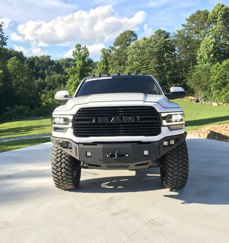 Load image into Gallery viewer, Chassis Unlimited | 2019-2024 Dodge Ram 2500 / 3500 Octane Series Front Winch Bumper
