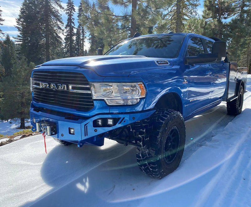 Load image into Gallery viewer, Chassis Unlimited | 2019-2024 Dodge Ram 2500 / 3500 Octane Series Front Winch Bumper
