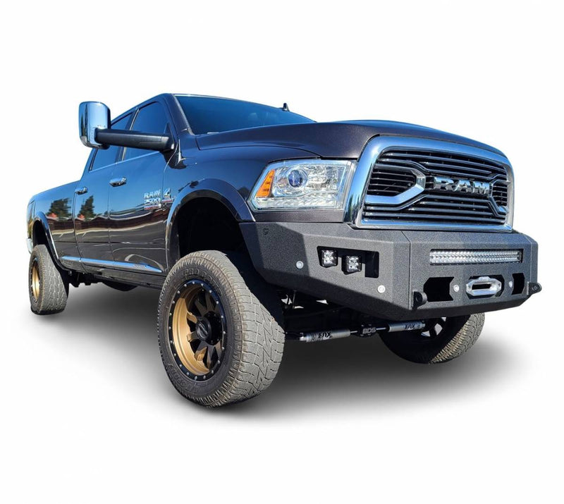 Load image into Gallery viewer, Chassis Unlimited | 2010-2018 Dodge Ram 2500 / 3500 Attitude Series Front WInch Bumper
