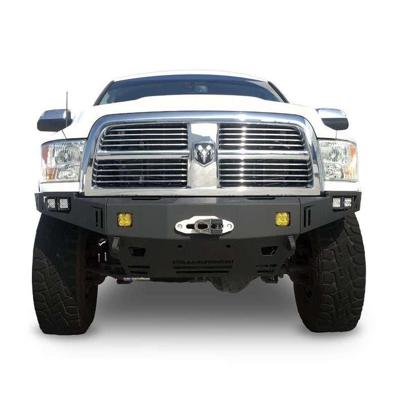 Load image into Gallery viewer, Chassis Unlimited | 2010-2018 Dodge Ram 2500 / 3500 Octane Series Front WInch Bumper
