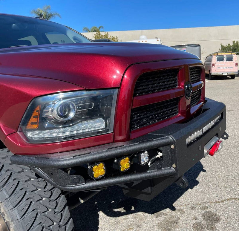 Load image into Gallery viewer, Chassis Unlimited | 2010-2018 Dodge Ram 2500 / 3500 Diablo Front WInch Bumper
