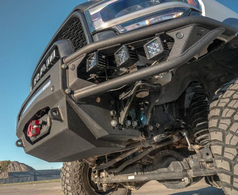 Load image into Gallery viewer, Chassis Unlimited | 2019-2024 Dodge Ram Power Wagon Diablo Front Winch Bumper
