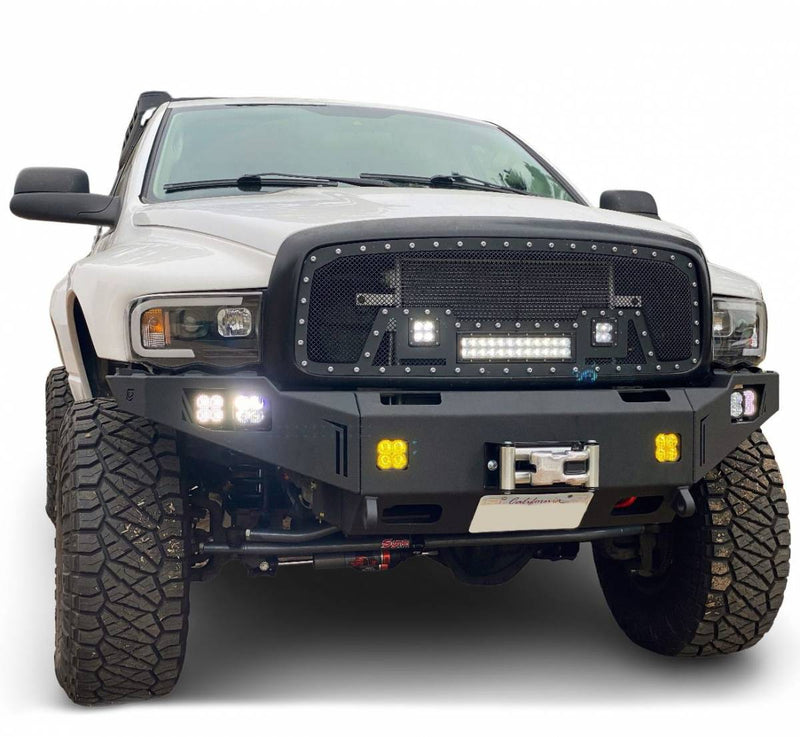 Load image into Gallery viewer, Chassis Unlimited | 2003-2005 Dodge Ram 2500 / 3500 Octane Series Front WInch Bumper | CUB940131
