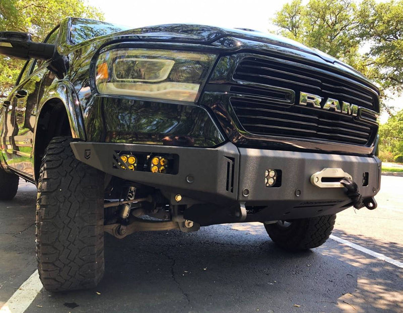 Load image into Gallery viewer, Chassis Unlimited | 2019-2022 Dodge Ram 1500 Octane Series Front WInch Bumper
