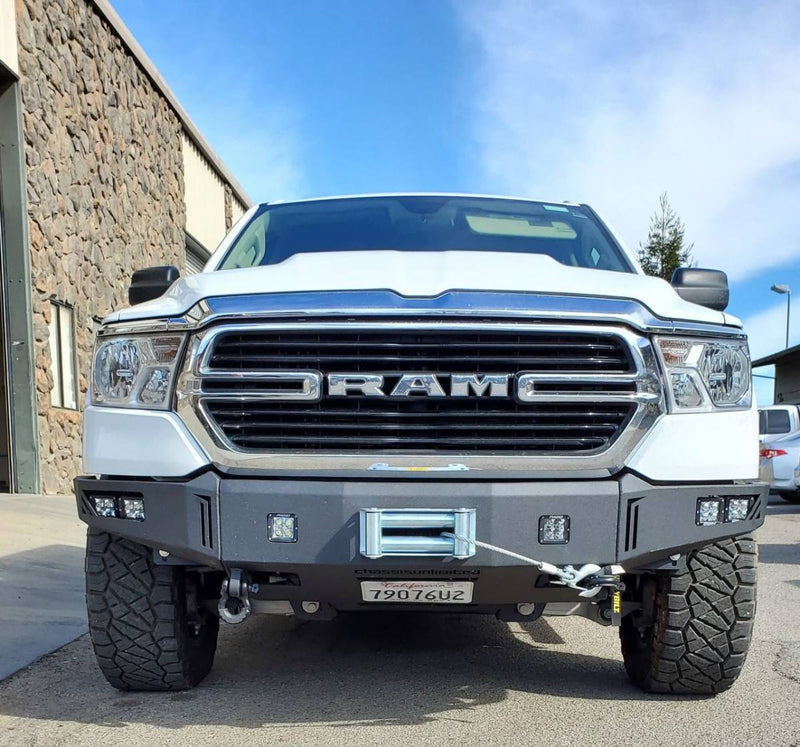 Load image into Gallery viewer, Chassis Unlimited | 2019-2022 Dodge Ram 1500 Octane Series Front WInch Bumper
