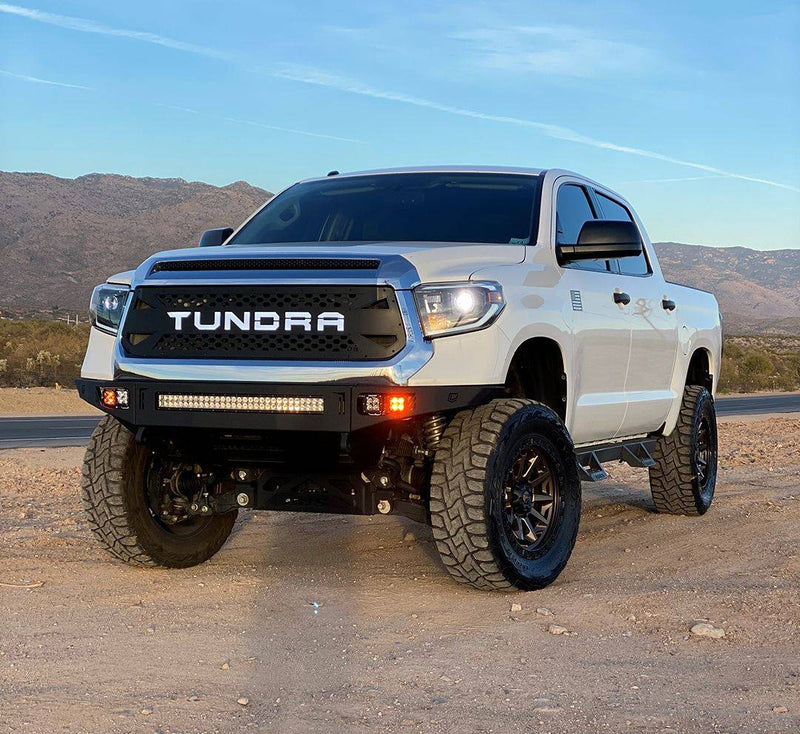 Load image into Gallery viewer, Chassis Unlimited | 2014-2021 Toyota Tundra Octane Front WInch Bumper
