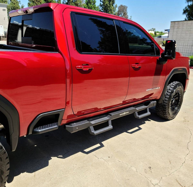 Load image into Gallery viewer, Chassis Unlimited | 2005-2022 Toyota Tacoma Double Cab Attitude Modular Side Steps | CUB112010
