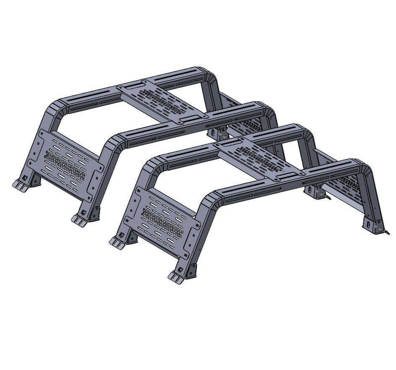 Load image into Gallery viewer, Chassis Unlimited | 2005-2020 Toyota Tacoma Thorax Bed Rack System | Fits Diamond Back Covers
