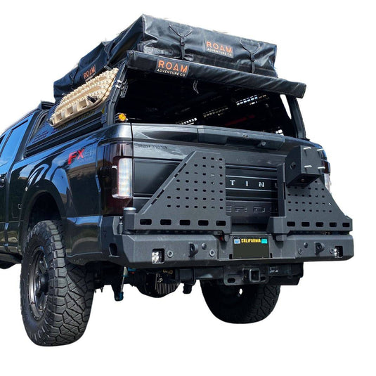 Chassis Unlimited | 2017-2022 Ford Super Duty Dual Swing Out Rear Bumper