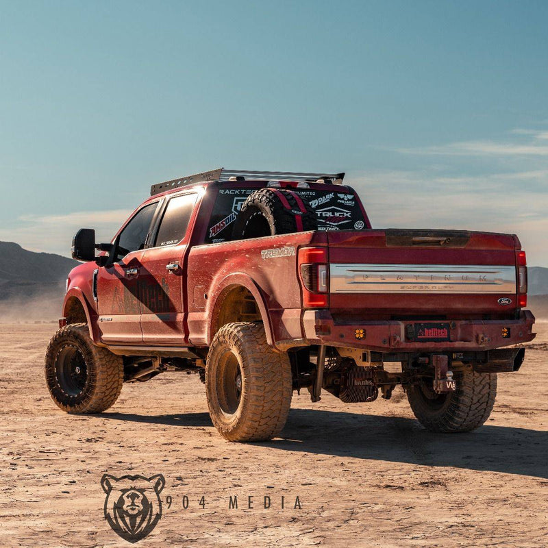 Load image into Gallery viewer, Chassis Unlimited | 2017-2022 Ford Super Duty Attitude Rear Bumper
