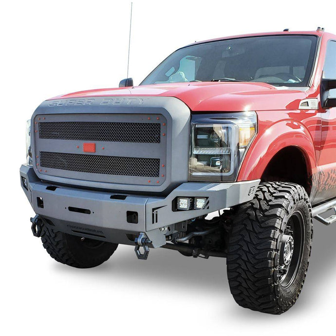 Chassis Unlimited | 2011-2016 Ford Super Duty Octane Series Front Winch Bumper